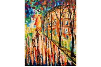 Paint and Sip: Walk with City Lights